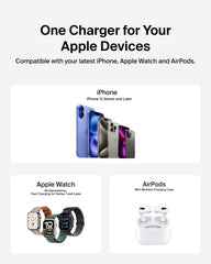 Belkin detalle del puck de Apple Watch, carga rápida y alineación segura