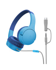 Belkin SoundForm mini vista frontal con diseño infantil y ajuste cómodo