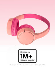 Belkin SoundForm Mini side profile on-ear cup illustrating comfortable fit