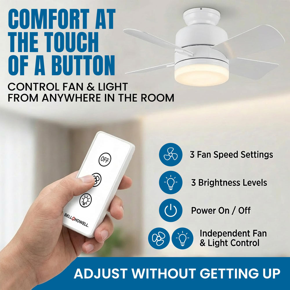 Bell+Howell Socket Breeze extensor de casquillo E26 incluido para instalaciones empotradas