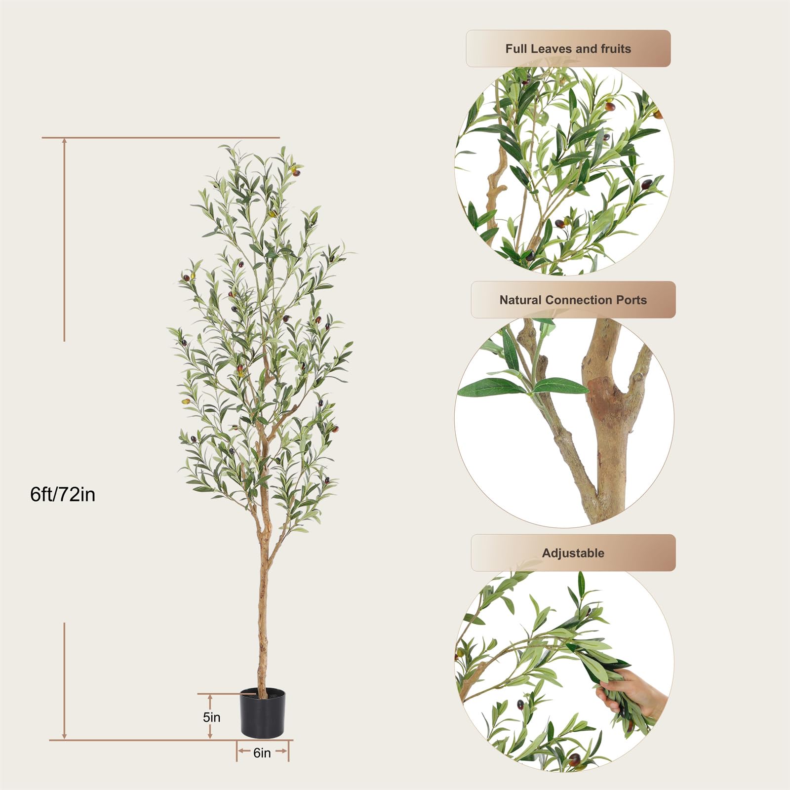 bellacat árbol colocado en sala mostrando cómo mejora la decoración