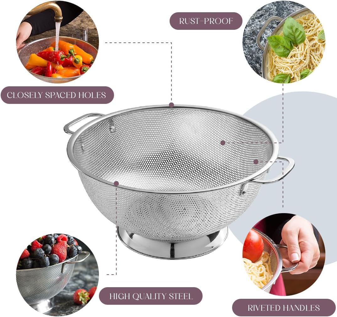 Bellemain comparación de tamaño junto a una olla para escala