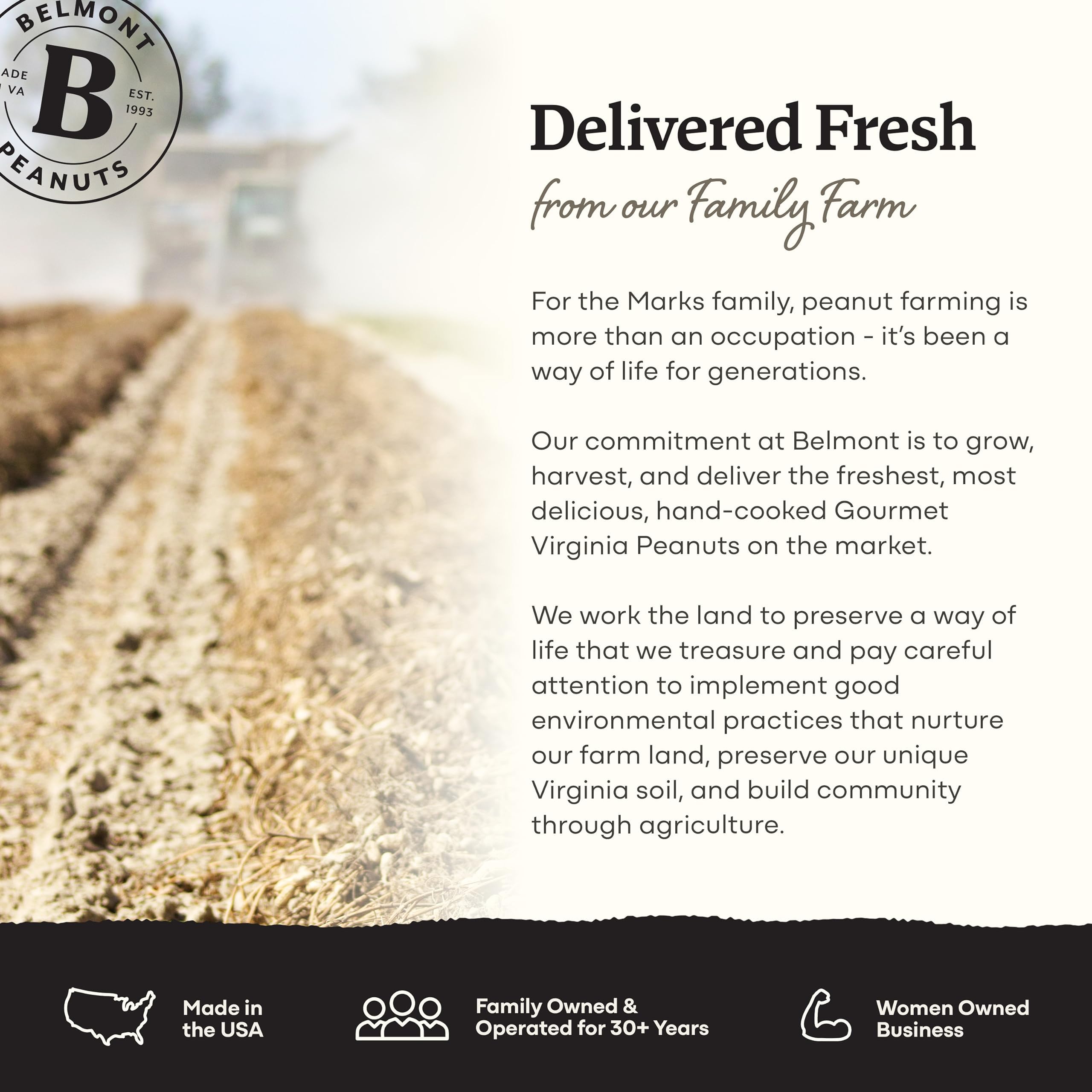Belmont Peanuts como aderezo en ensalada aportando sabor y proteína