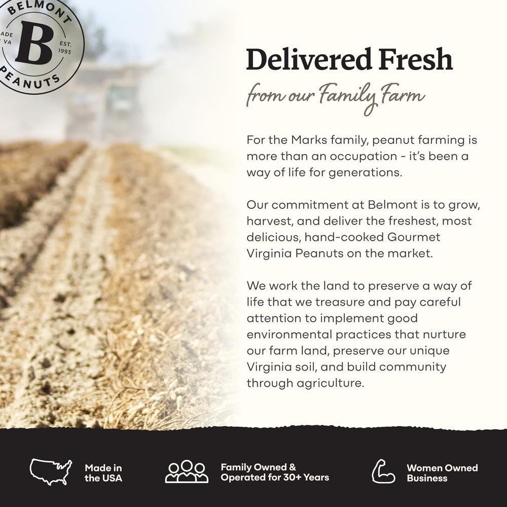 Belmont Peanuts como aderezo en ensalada aportando sabor y proteína