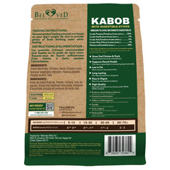 Beloved Pets primer plano de textura de beefhide y capas que prolongan la masticación