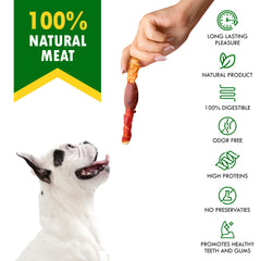 Beloved Pets palitos de pollo y pato para variedad de sabores y elección