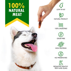 Beloved Pets paquete abierto con tiras visibles, facilita medir porciones