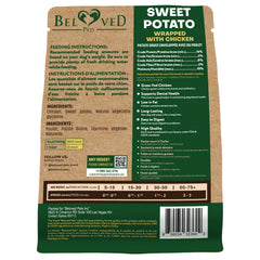 Beloved Pets primer plano de la textura masticable que invita a morder y dura más