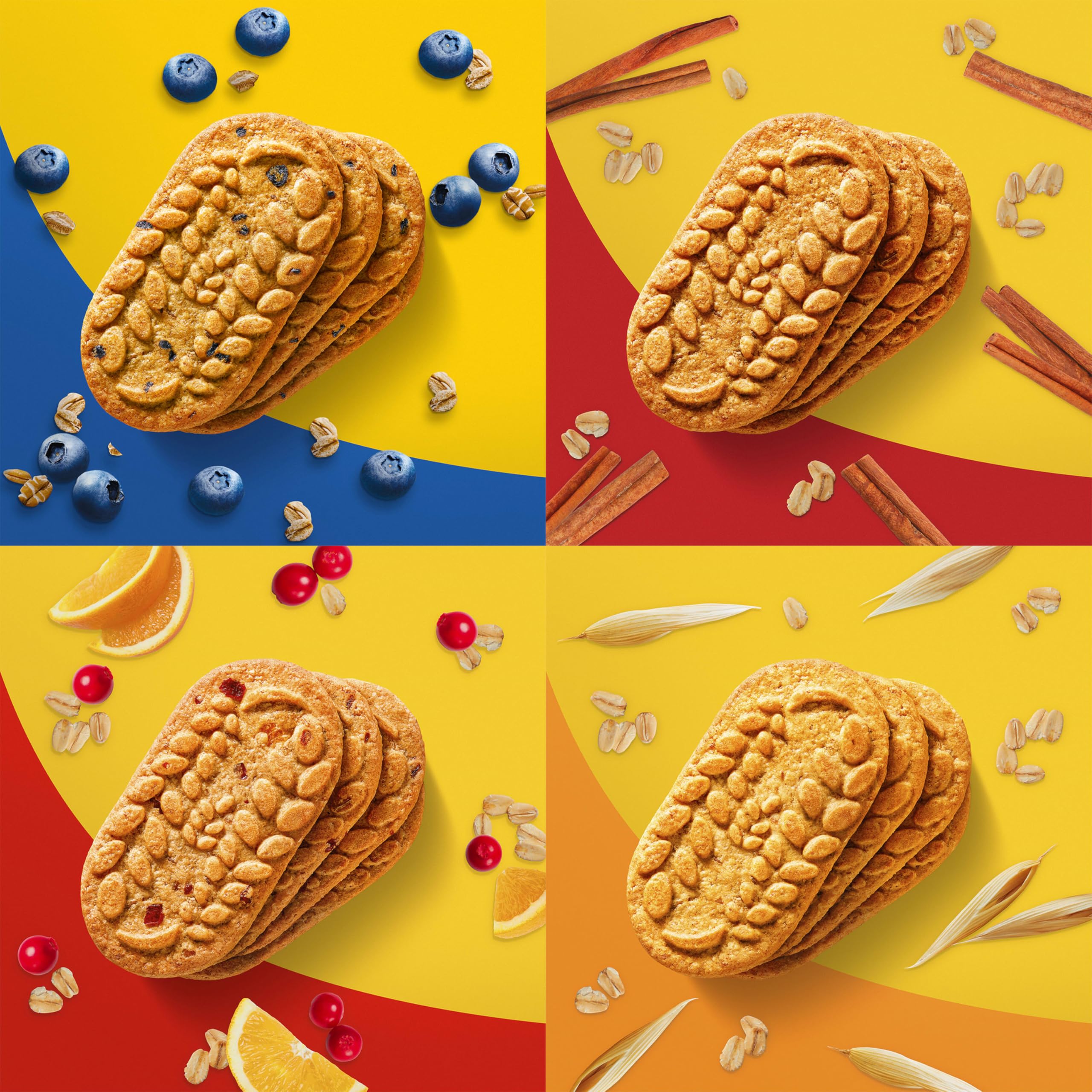 belVita surtido de cuatro sabores en empacado múltiple