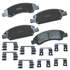 Bendix pastillas SBC1363 vista frontal con ajuste OE y reemplazo directo