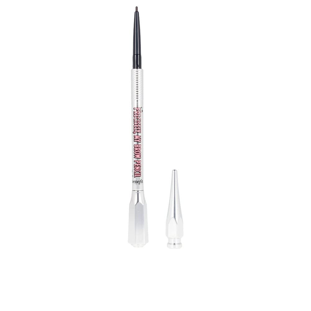 Benefit lápiz cejas empaque frontal muestra diseño y uso práctico