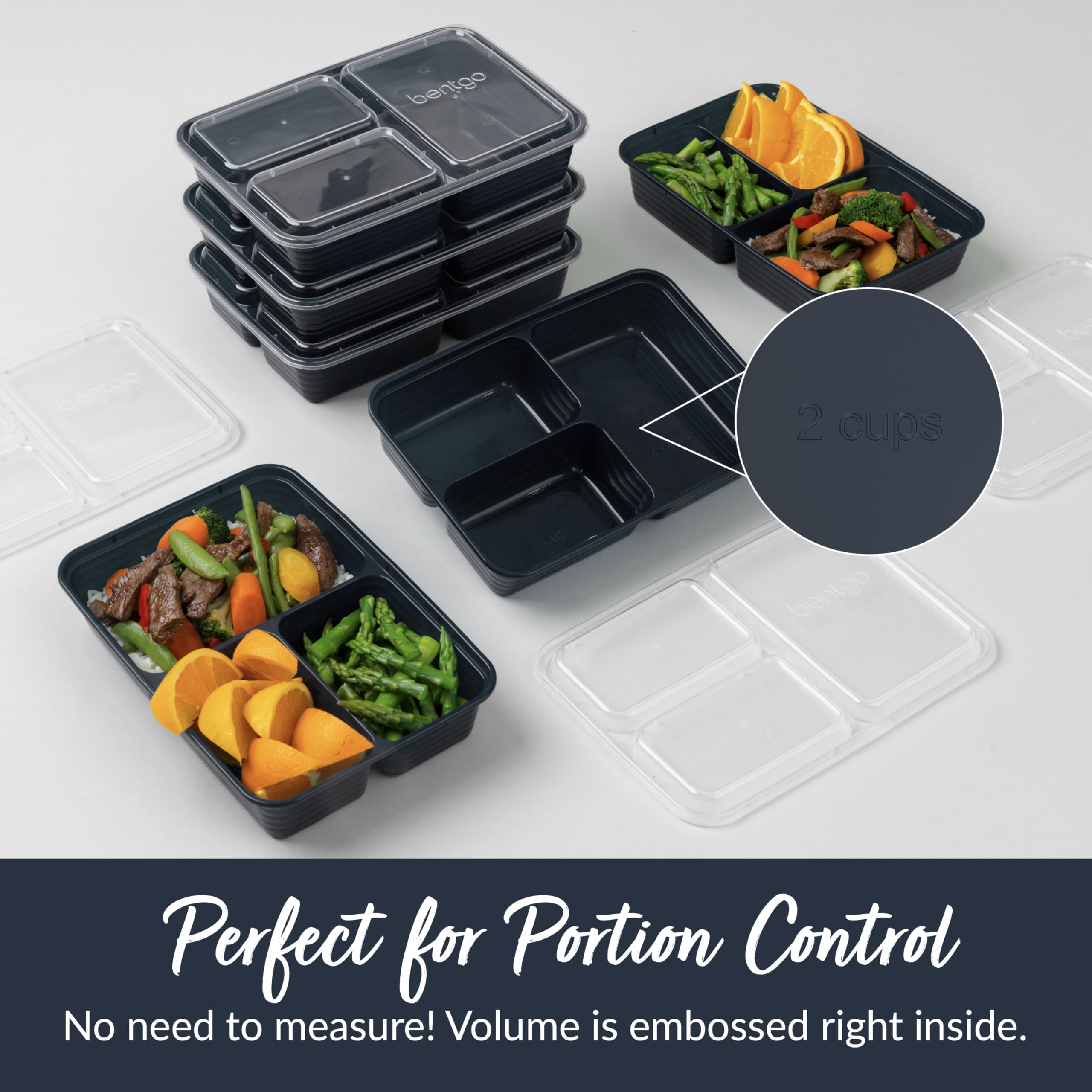 Bentgo bandeja en microondas lista para recalentar comida segura