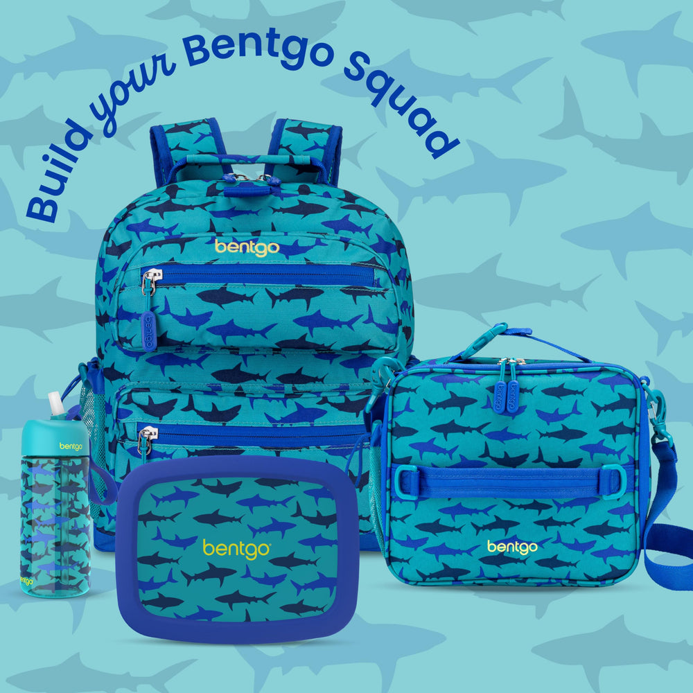 Bentgo bolsa en mochila escolar mostrando uso y facilidad