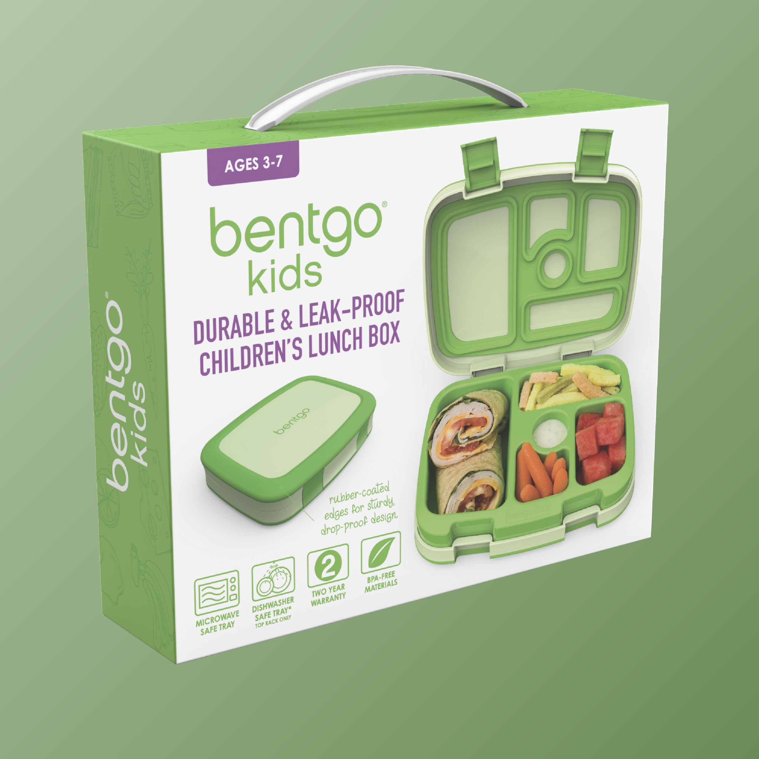 Bentgo etiqueta que muestra materiales sin BPA ni PFAS y seguridad
