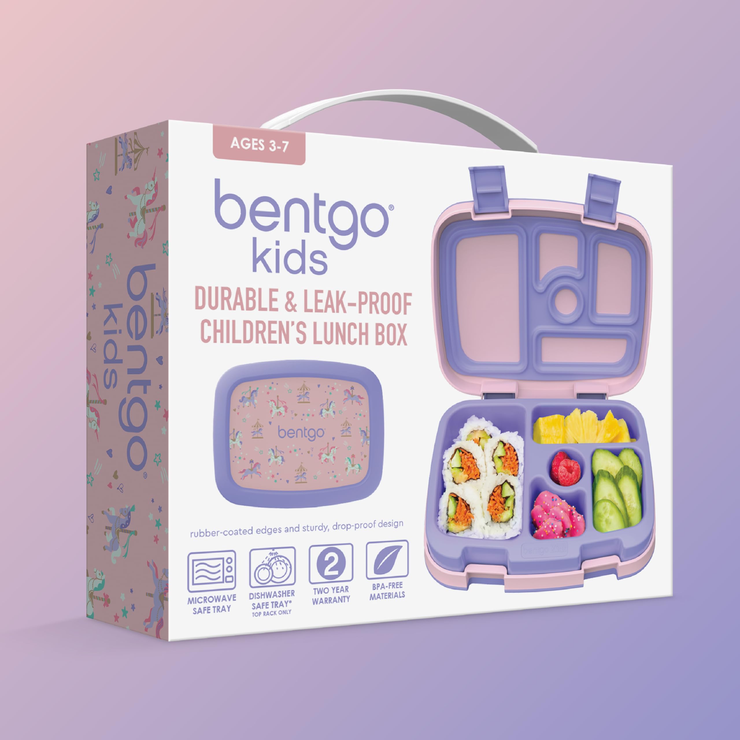 Bentgo familia preparando almuerzo compartimentos separados para niños