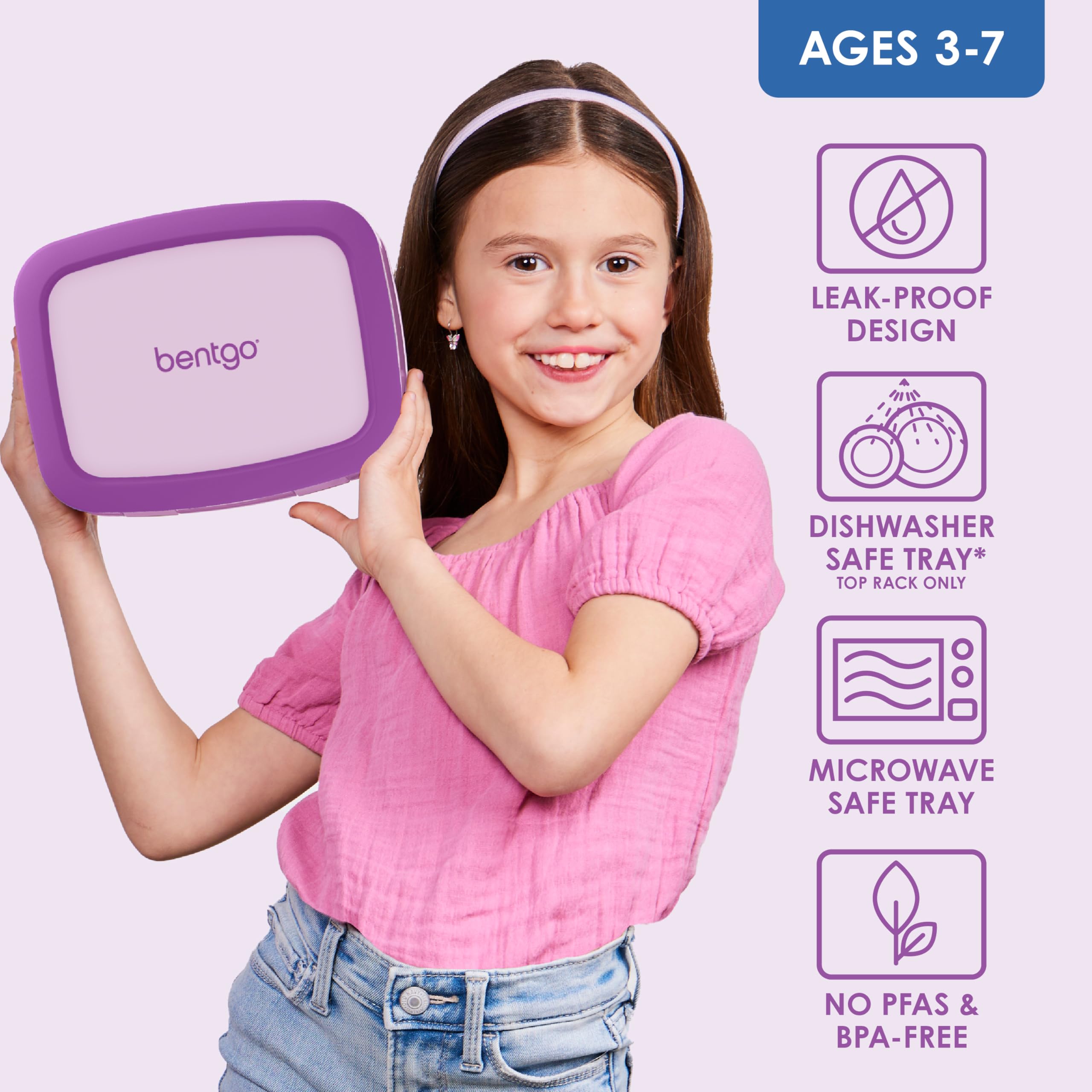 Bentgo tapa con cierre hermético que ayuda a prevenir derrames