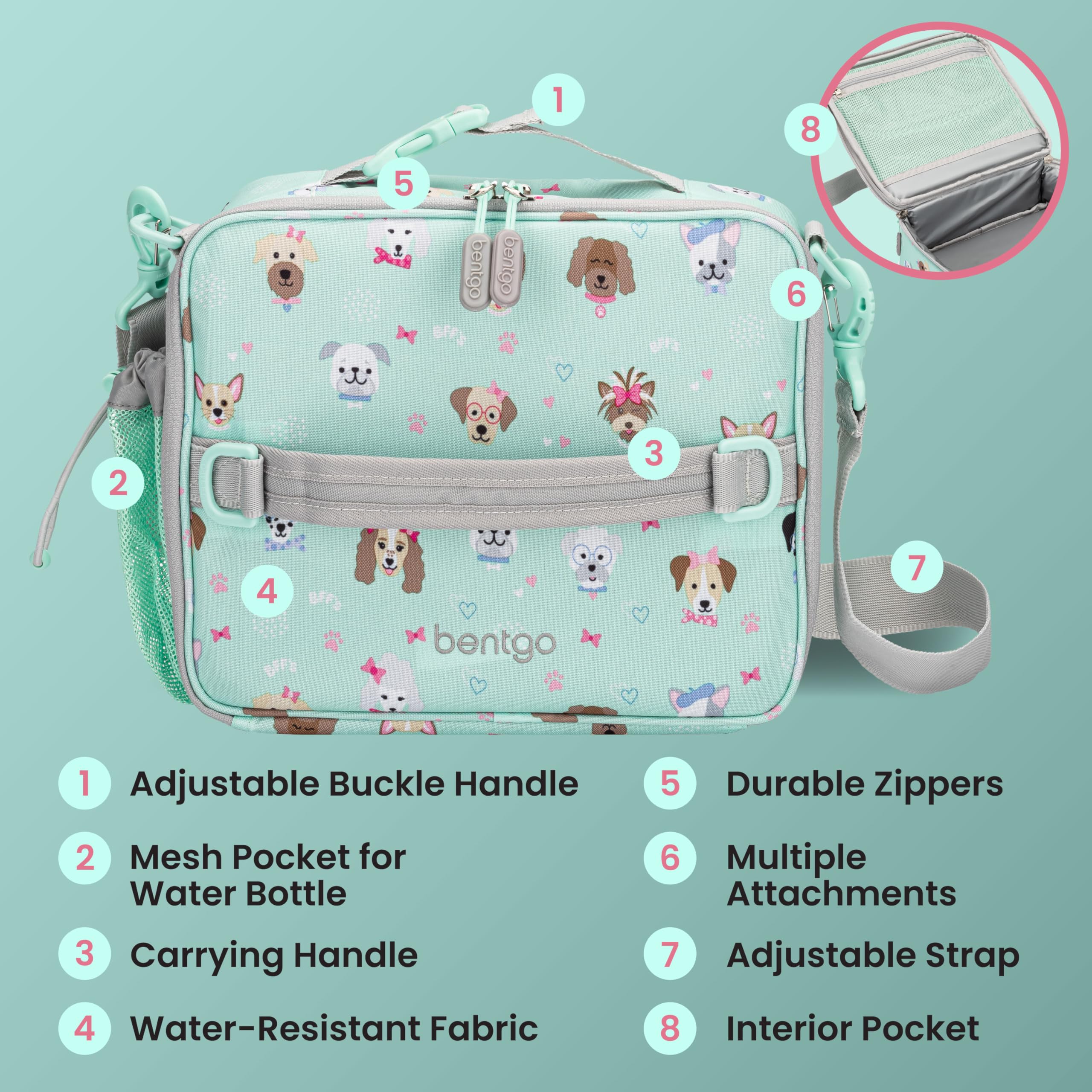 Bentgo beside a lunchbox showing roomy capacity and organization