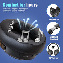 BERIBES auriculares en uso en oficina mejorando concentración