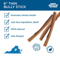 Best Bully Sticks textura cercana del palo que muestra fibra y mordida fácil de digerir