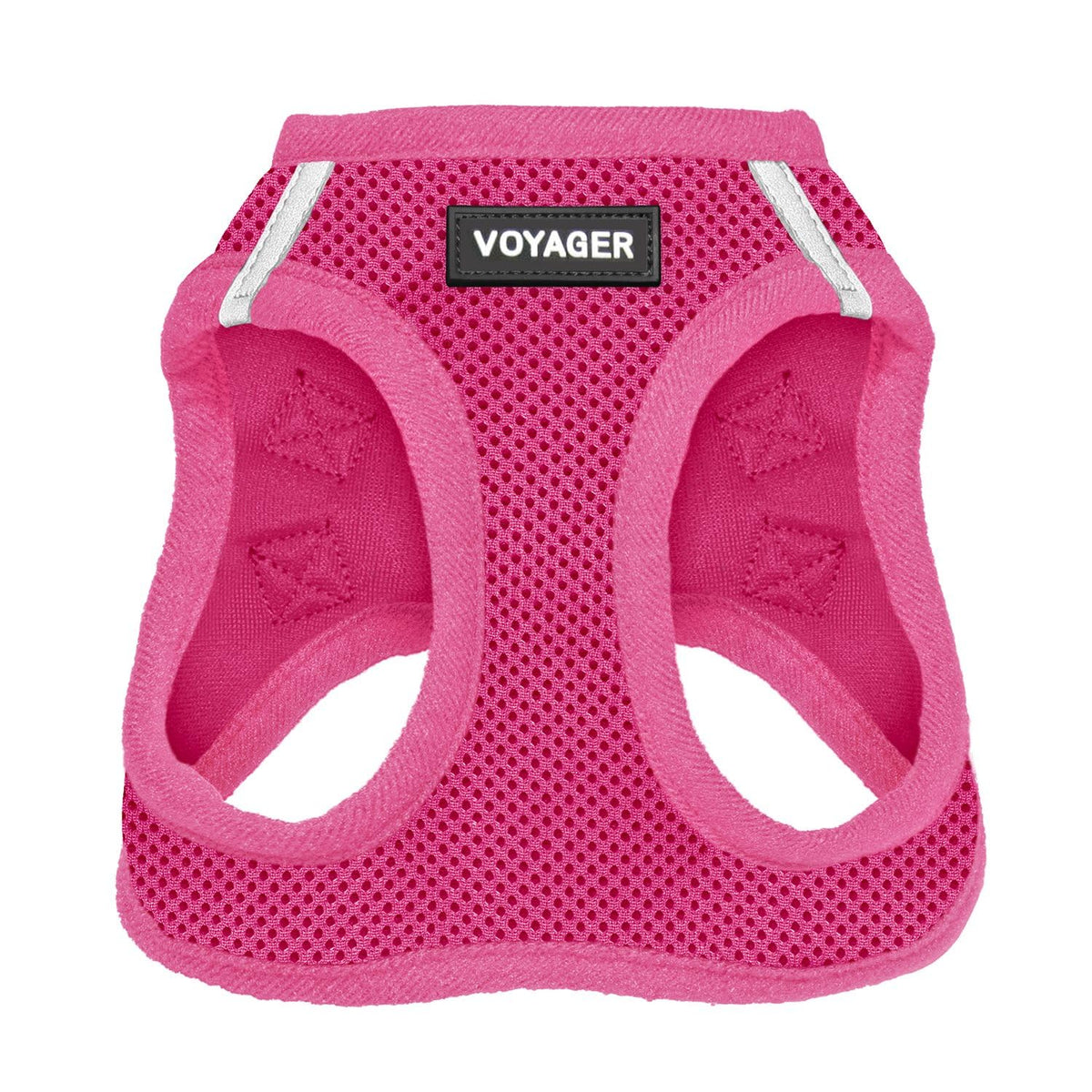 Best Pet Supplies arnés frontal fucsia mostrando ajuste seguro y comodidad