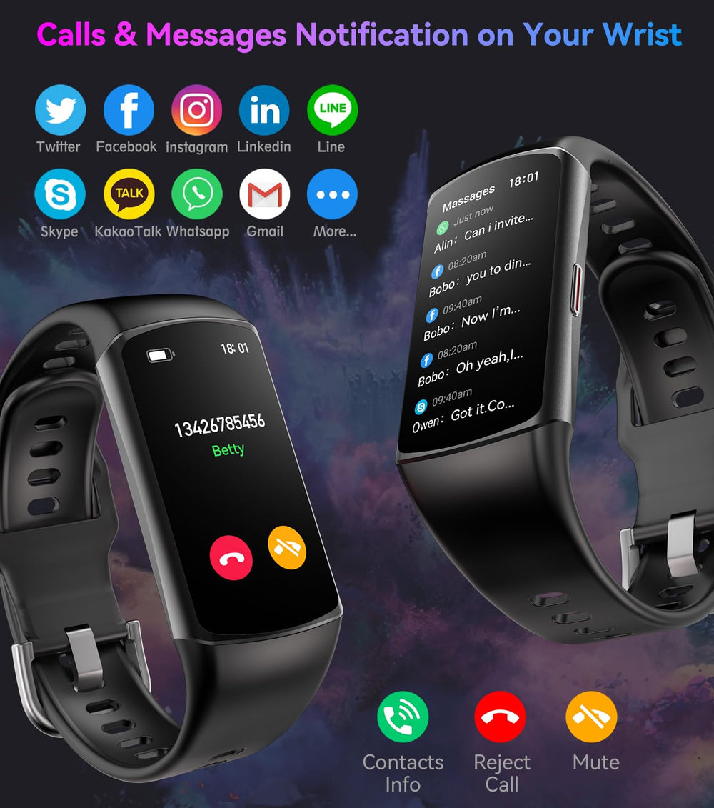 Bestinn comparación de tamaño en muñeca para referencia de escala