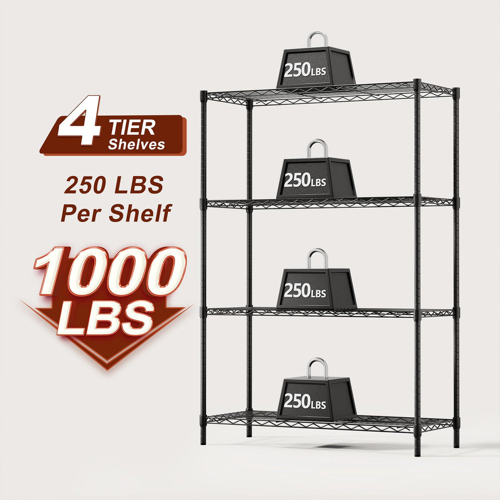 BestOffice estantería en uso en garaje organizando cajas y herramientas
