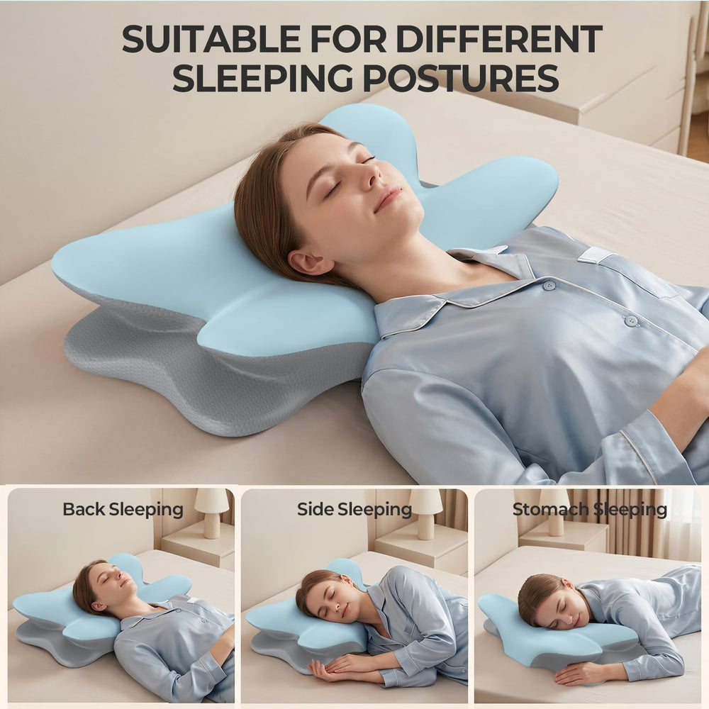 Besyodo almohada en dormitorio moderno ilustrando comodidad nocturna