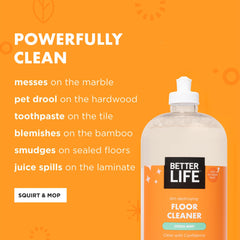 Better Life limpiador líquido textura clara para limpieza efectiva