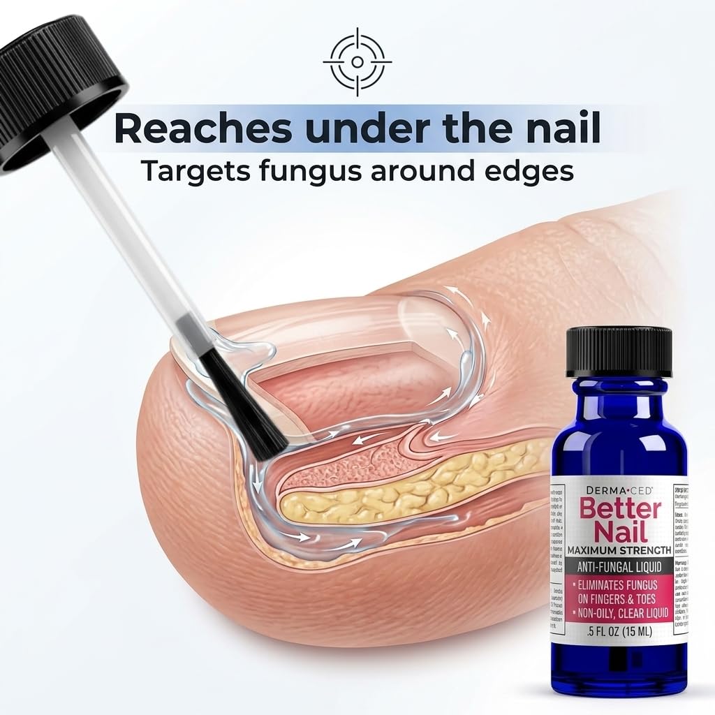Better Nail pincel aplicador limpio para aplicación directa sin derrames