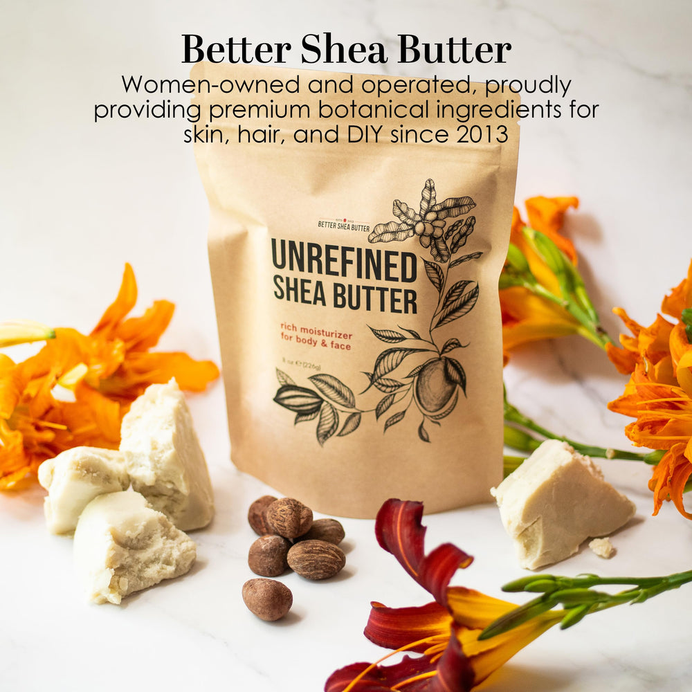 Better Shea Butter en ambiente natural resaltando origen ético