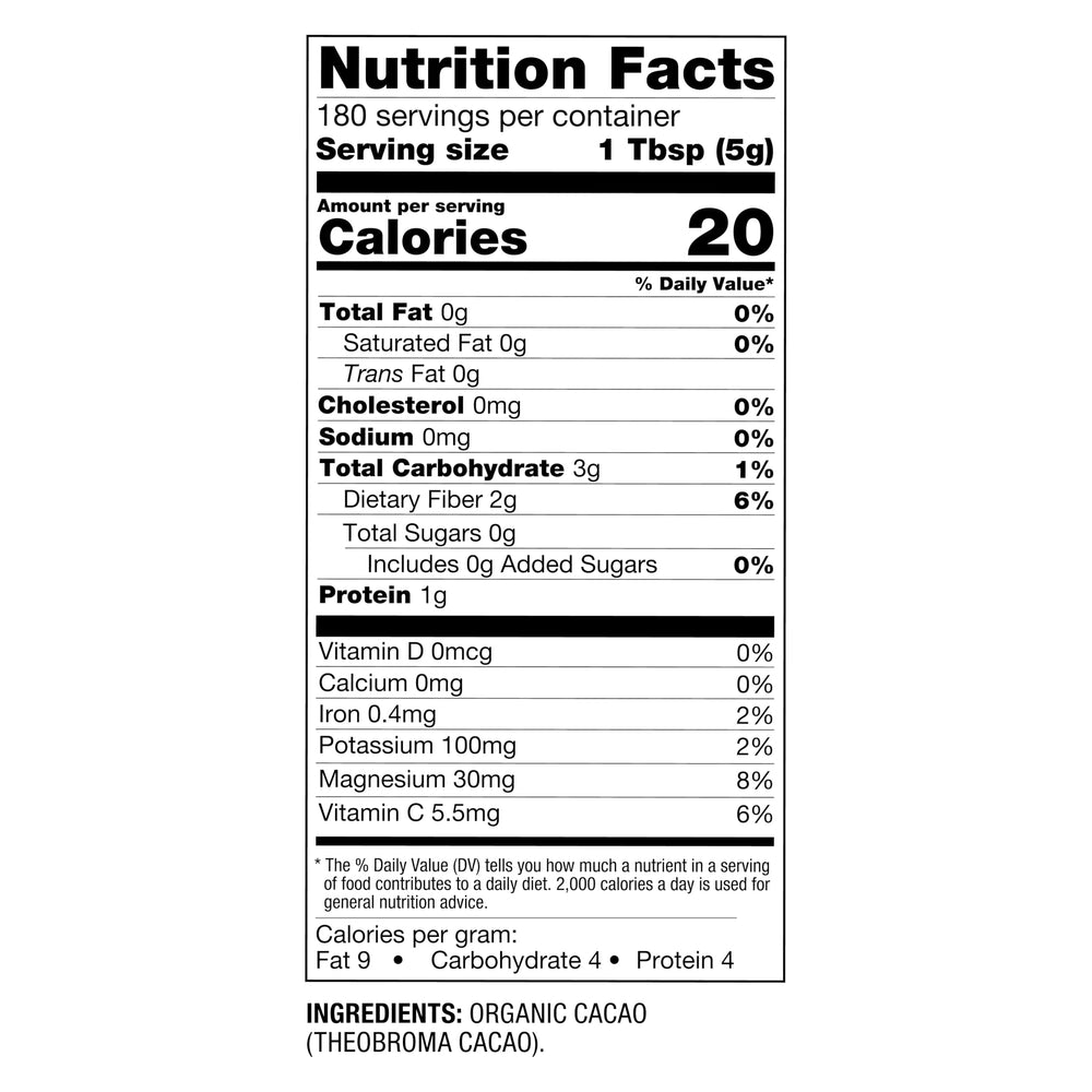 BetterBody Foods comparación de tamaño del envase mostrando cantidad para familia