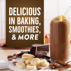 BetterBody Foods cacao usado en galletas caseras resaltando versatilidad para hornear