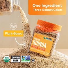 BetterBody Foods quinoa en bowl de ensalada aportando proteína vegetal