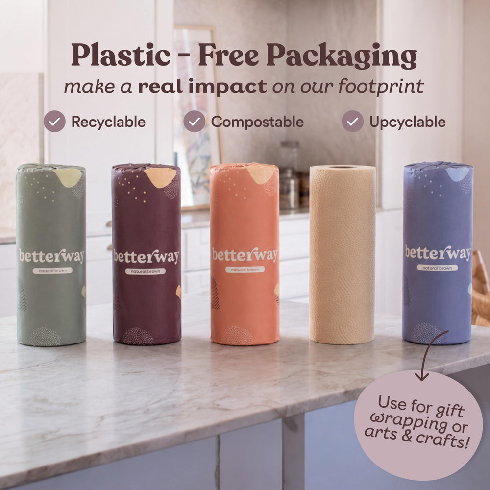Betterway rollos colocados en cocina real mostrando versatilidad