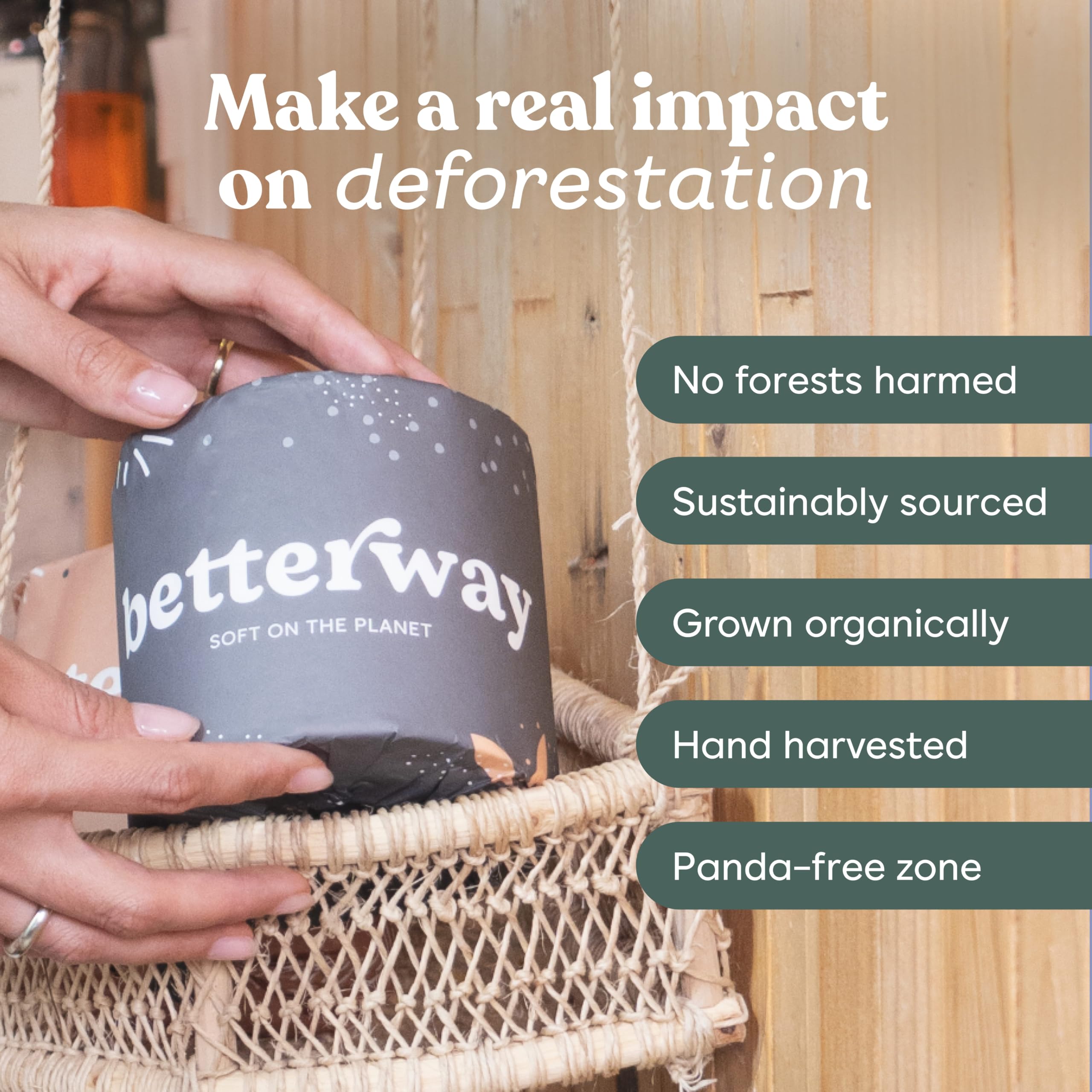 Betterway corte mostrando las tres capas y resistencia absorbente