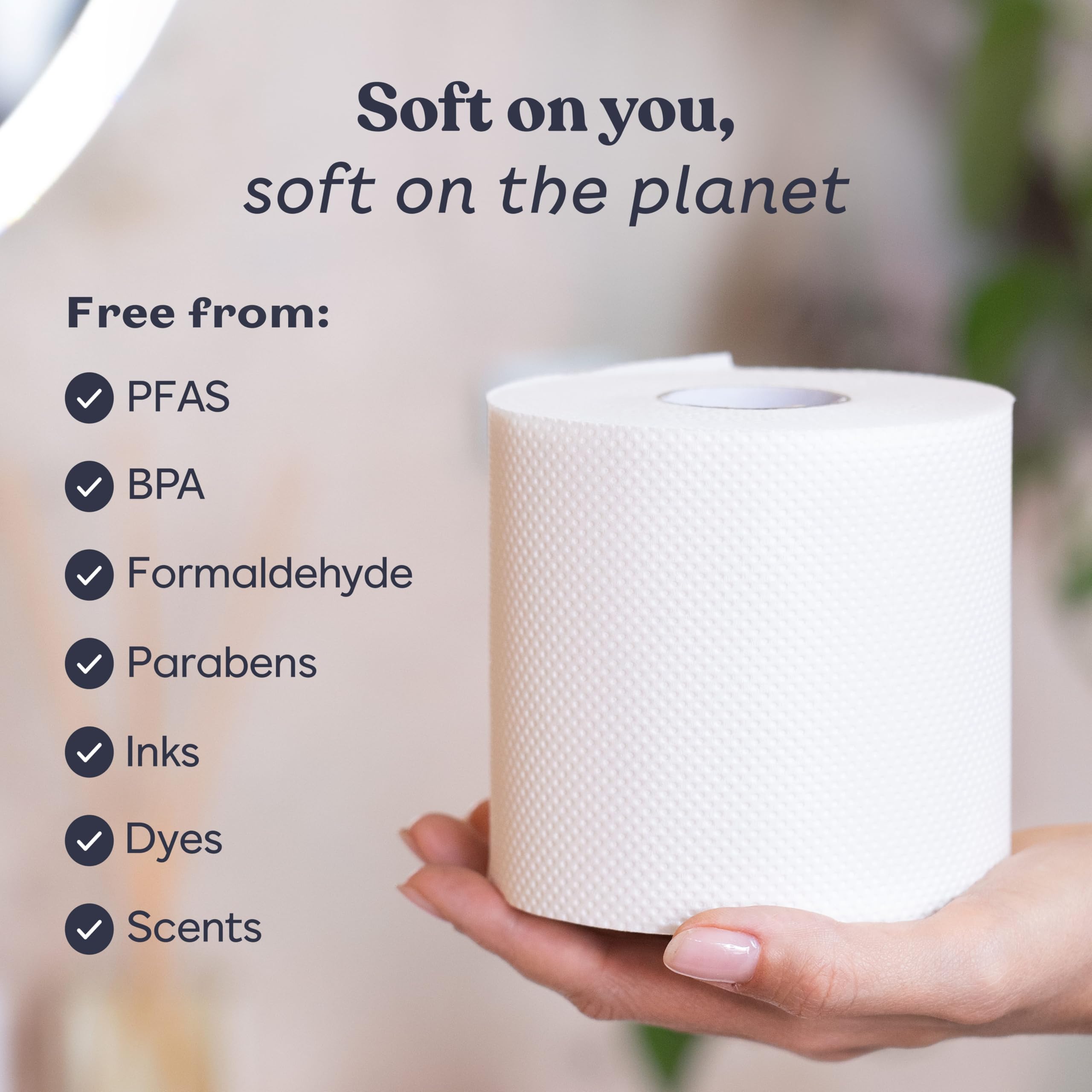 Betterway primer plano lado texturizado para mejor agarre y limpieza