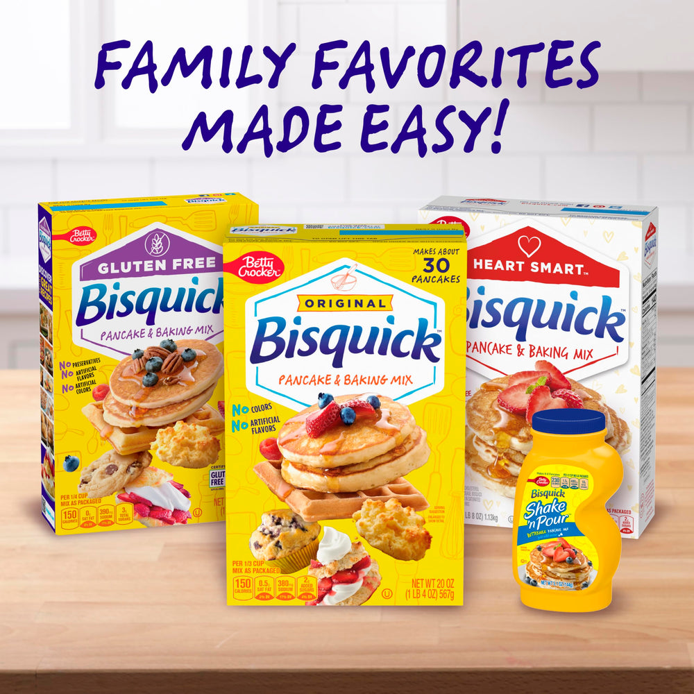 Betty Crocker mesa de desayuno con bizcochos y acompañamientos