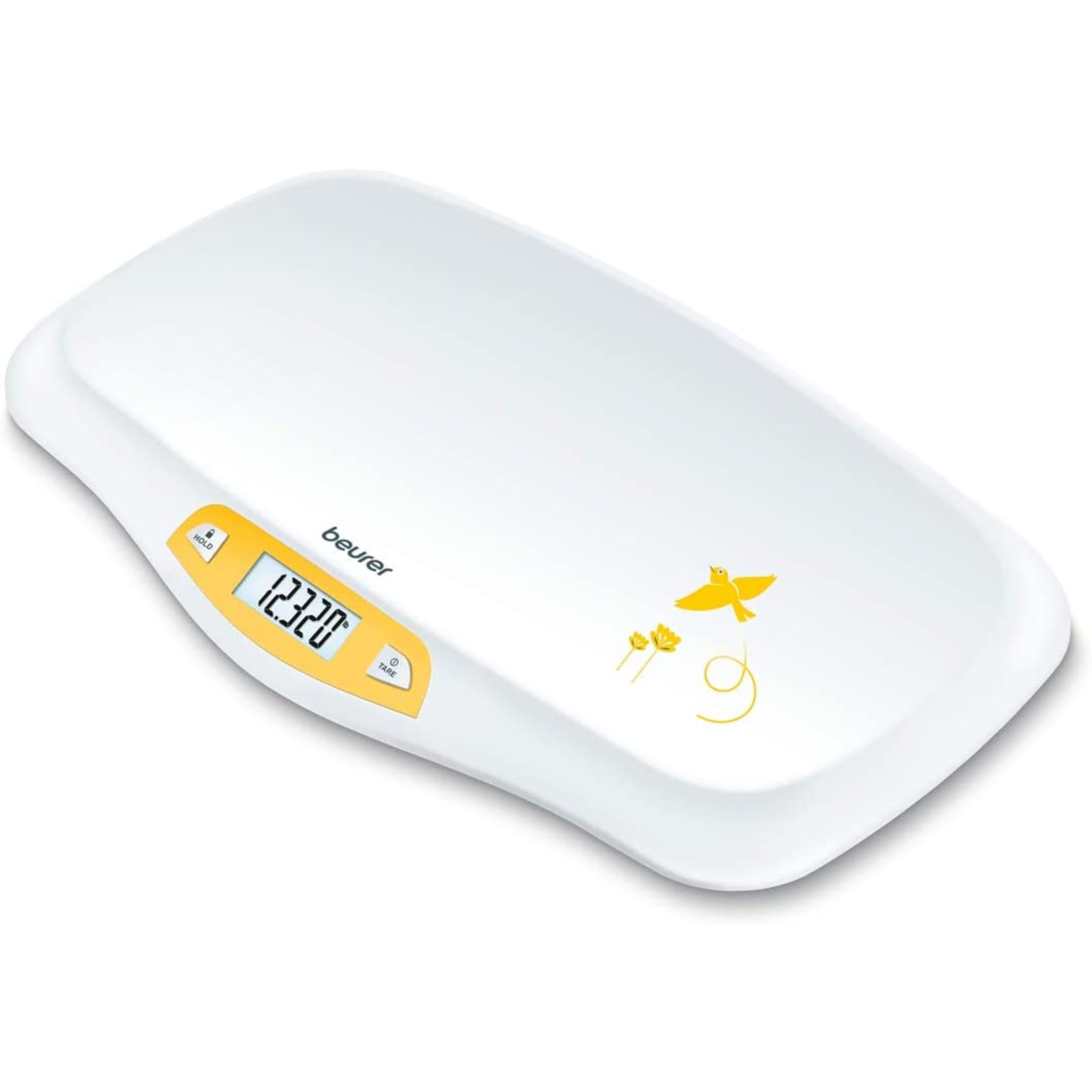Beurer BY80 vista frontal con pantalla retroiluminada y aspecto profesional