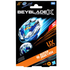 Beyblade Buster Dran primer plano del metal die-cast que añade inercia