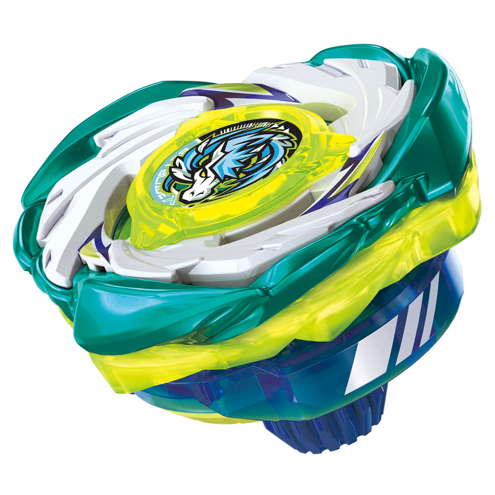 Beyblade etiqueta y marca en el lanzador para identificación
