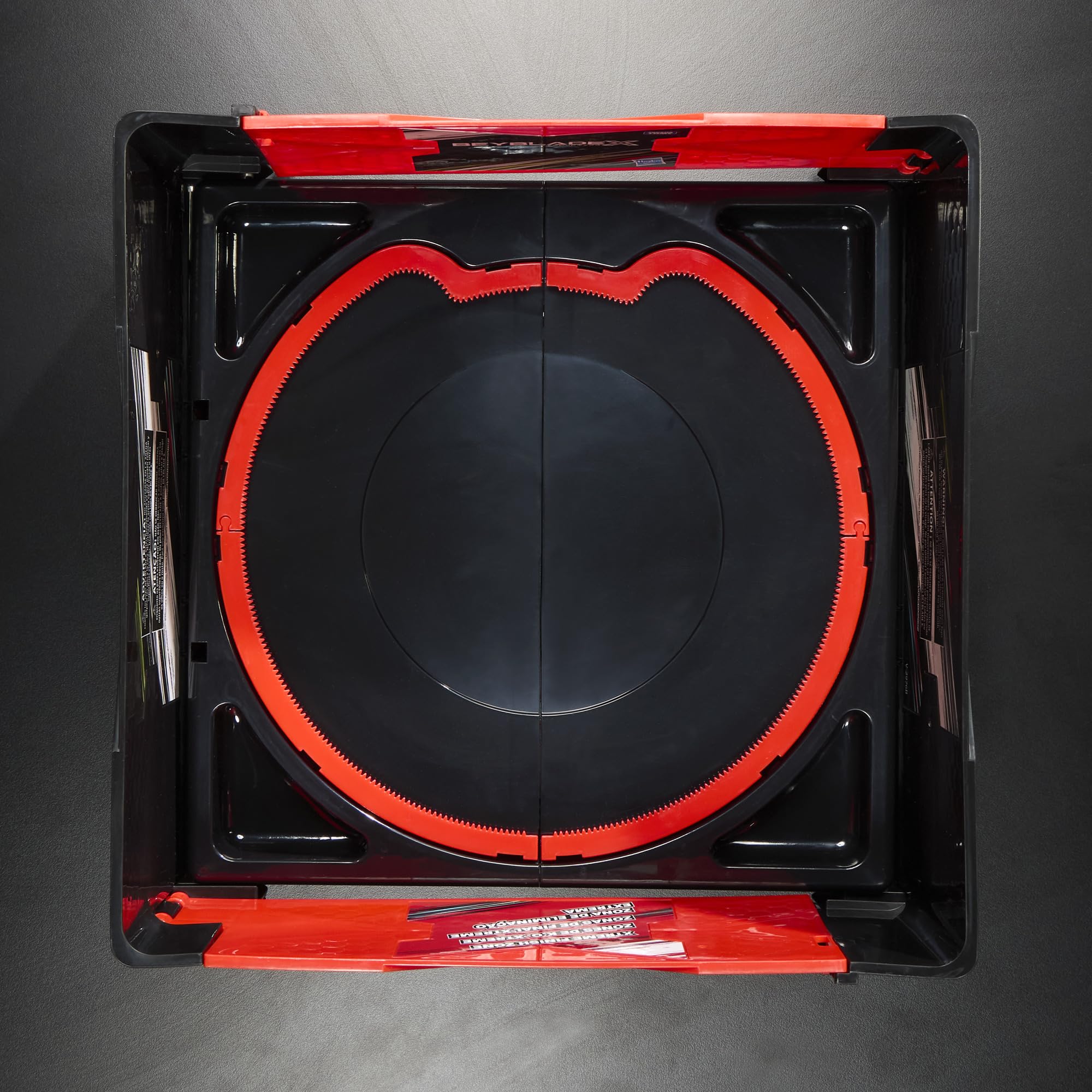 Textura de superficie de la arena Beyblade para saltos y choques controlados