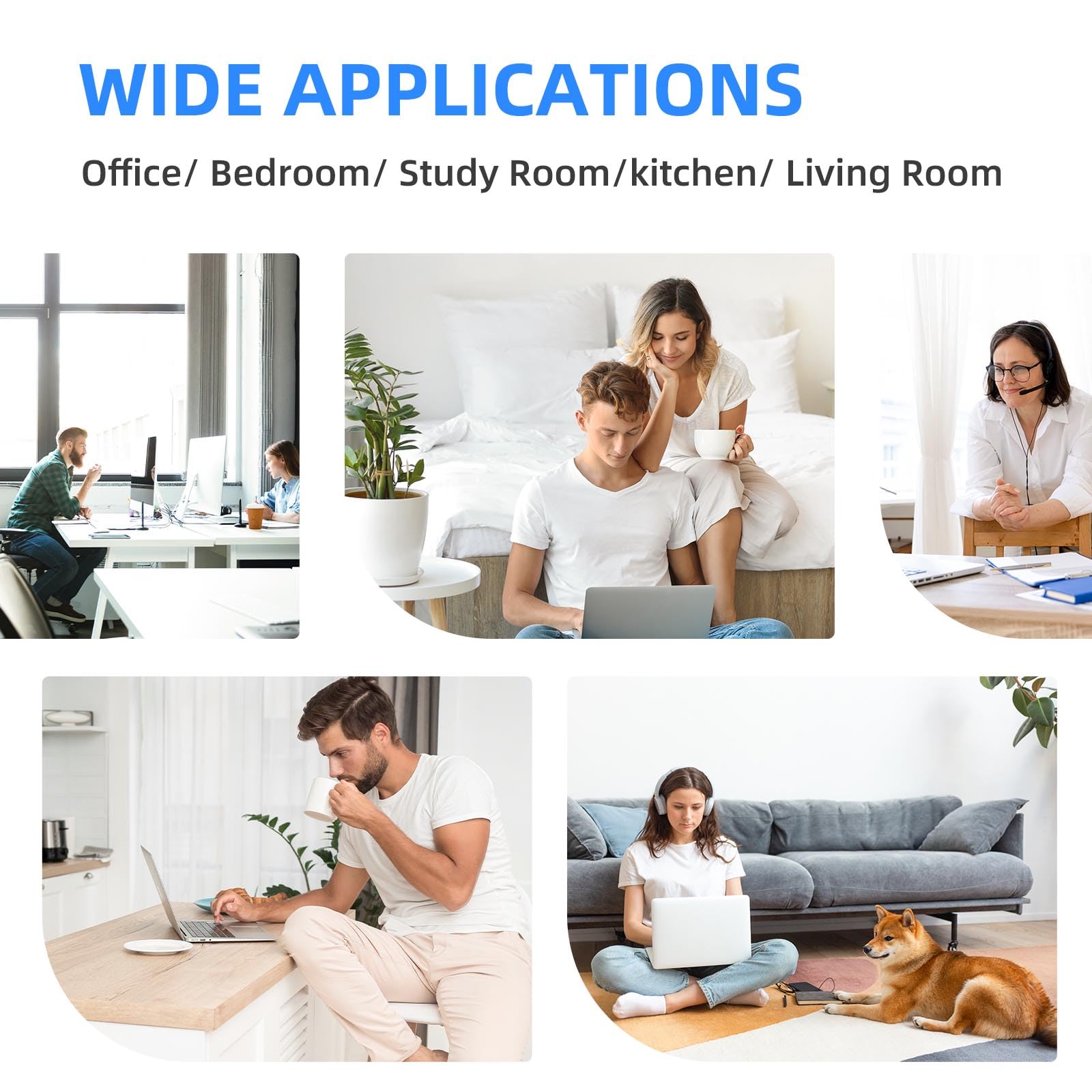 BEYOND BREEZE en dormitorio estilo lifestyle refrescando la zona de descanso
