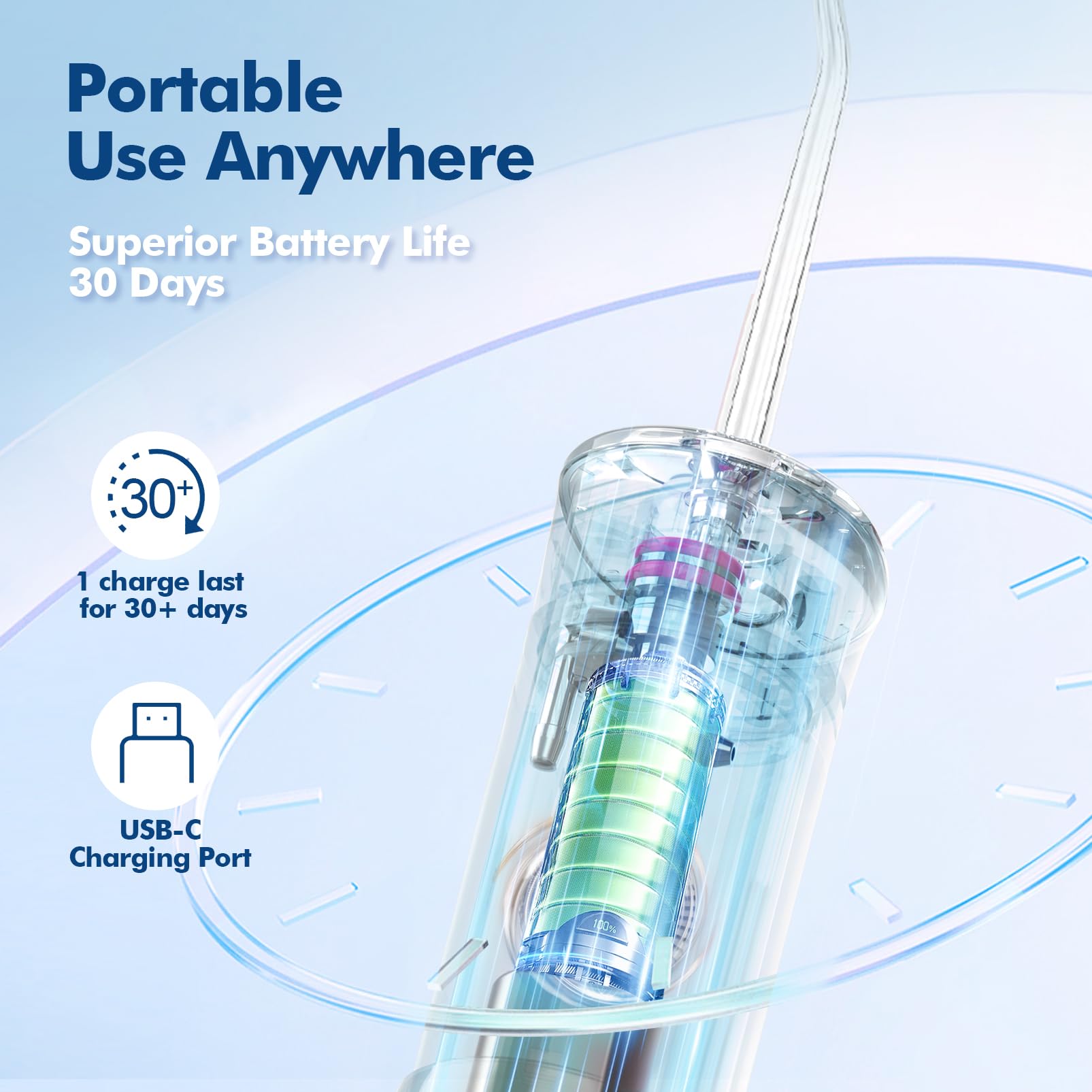 Bezvoi funda impermeable para transportar y proteger el irrigador