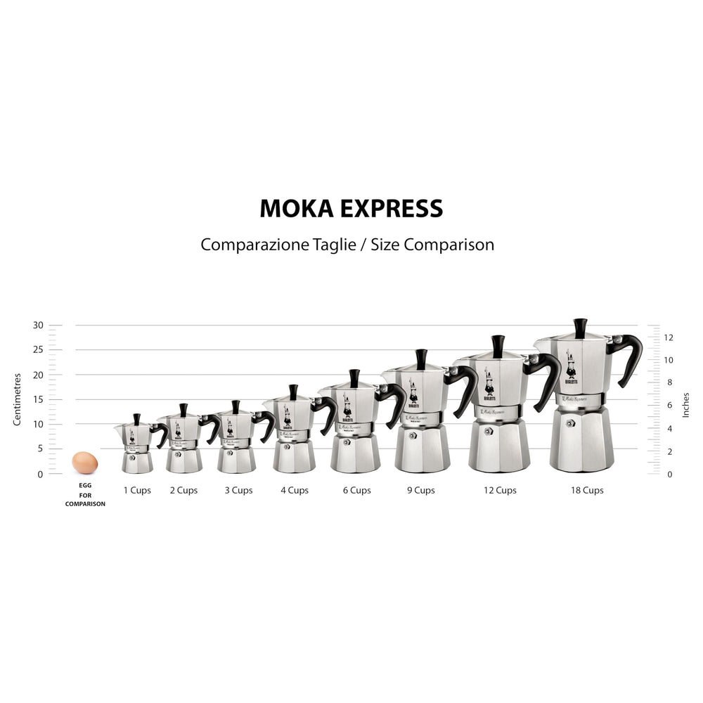 Bialetti Moka Express en una cocina moderna sirviendo café para invitados y ambiente acogedor