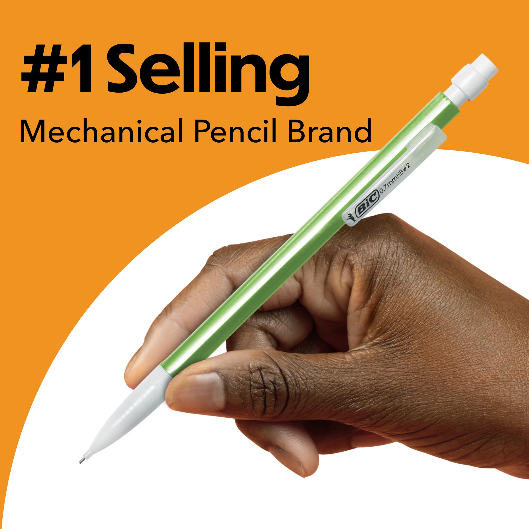 BIC primer plano de punta 0,7 mm para trazos más visibles y firmes