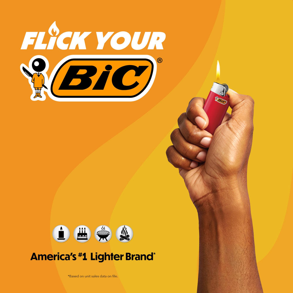 BIC Maxi Pocket en cocina junto a parrilla listo para encender