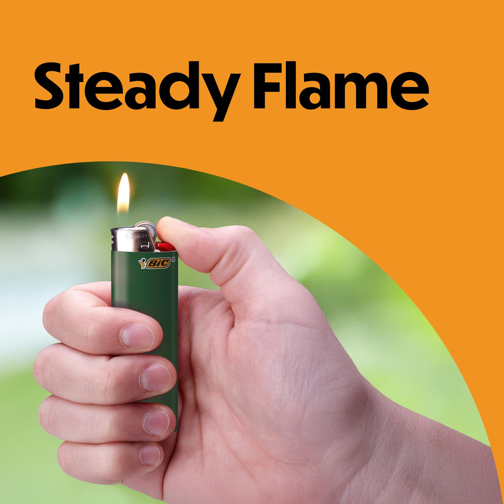 BIC Maxi Pocket comparación en mano que muestra tamaño Maxi y mayor autonomía