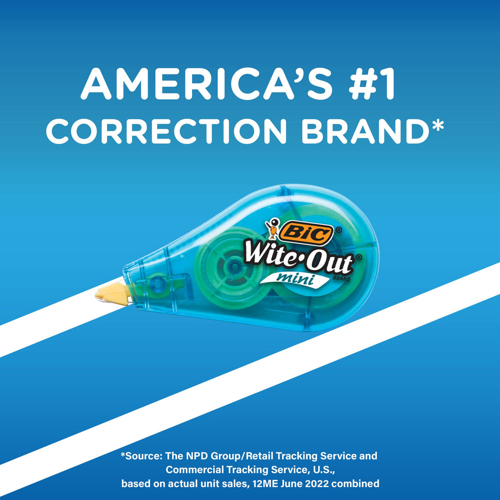 BIC Wite-Out rueda autorebobinadora ajustando la tensión de la cinta