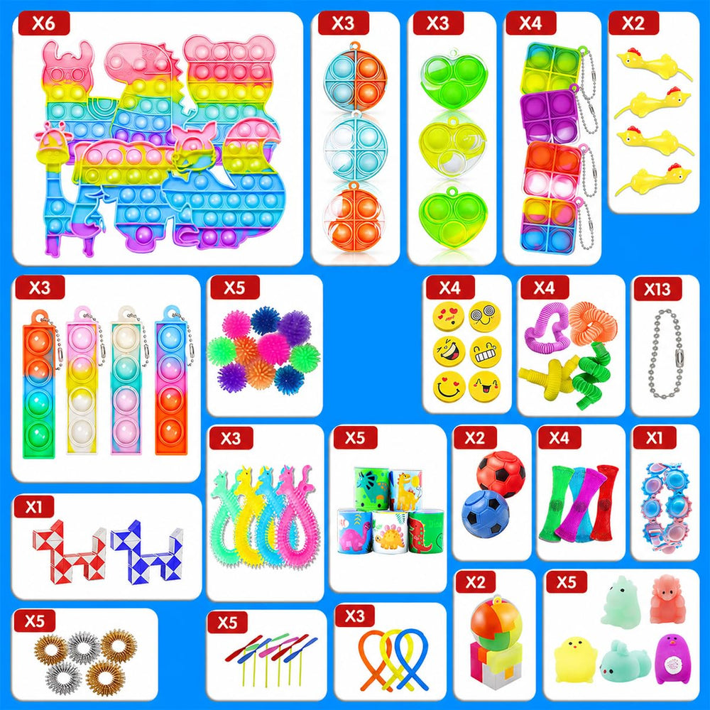 BicMan primer plano de texturas variadas para estimulación sensorial