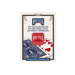 Bicycle cartas desplegadas en abanico mostrando diseño Rider Back, fácil lectura